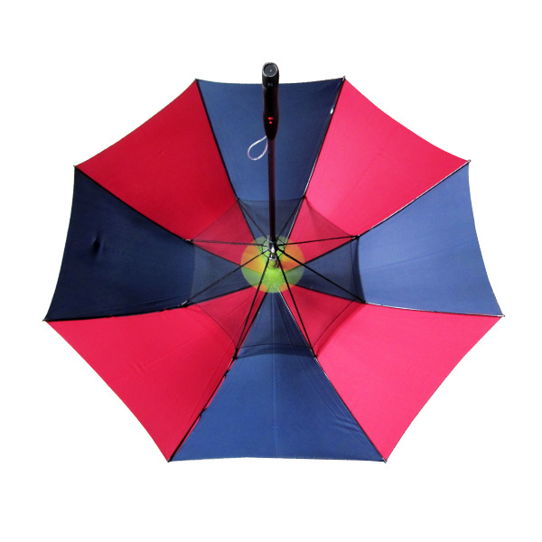 27 Inch Cool Fan Umbrella with Batteries for Summer Hot Weather