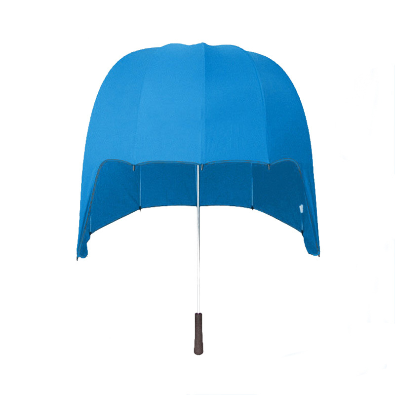 Yubo 19 inch best selling rainy season products custom logo hat shape helmet  hat umbrella