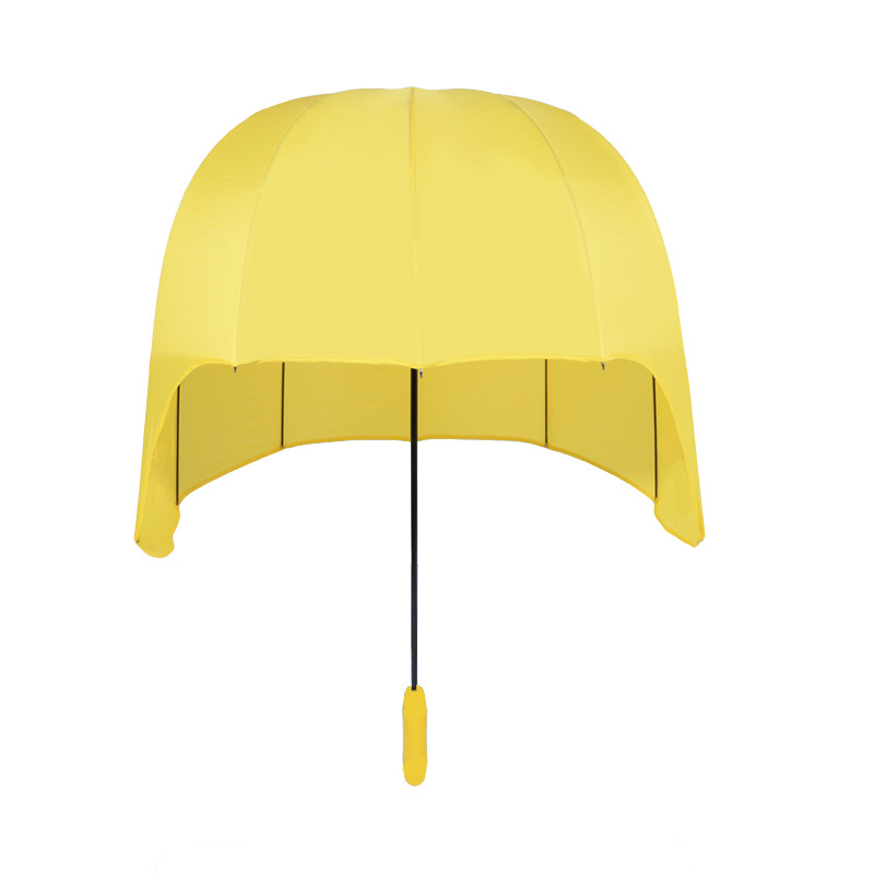 Yubo 19 inch best selling rainy season products custom logo hat shape helmet  hat umbrella