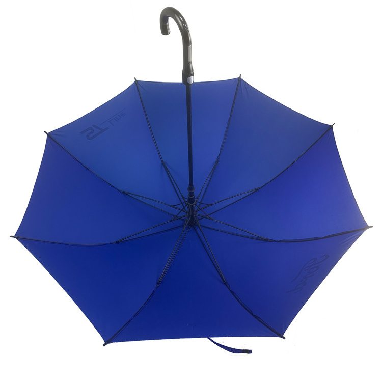 YUBO Royal Blue Color PG Fabric Straight Auto Car Golf Umbrella Accept Customization Logo Printing