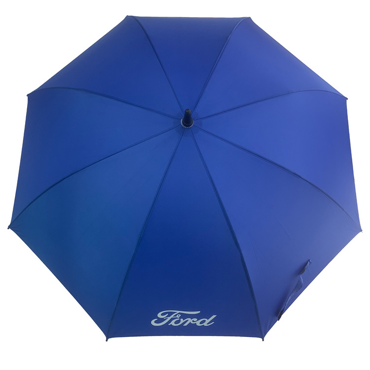 YUBO Royal Blue Color PG Fabric Straight Auto Car Golf Umbrella Accept Customization Logo Printing