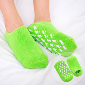 free sample Trade Assurance service OEM Moisturizing Spa Gel Socks silicone gel sock cooling gel sock