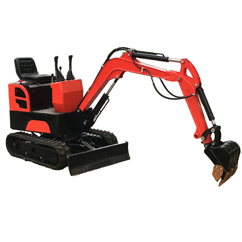 YB12A 1Ton Infront hydraulic  1ton mini excavator with Side swing boom