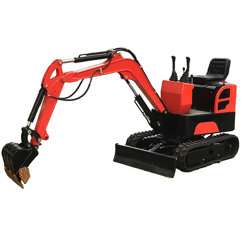 YB12A 1Ton Infront hydraulic  1ton mini excavator with Side swing boom