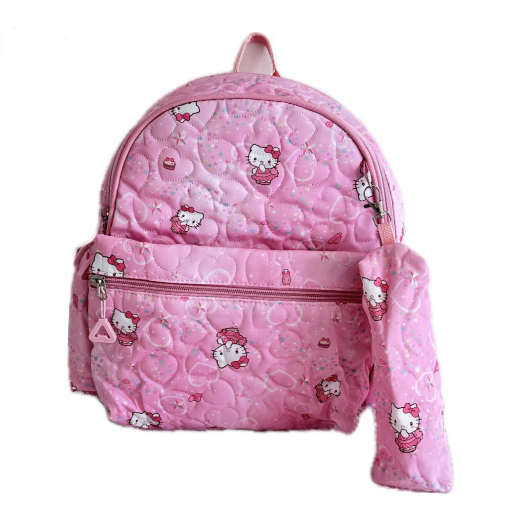 Yubon Cartoon Sanrioed Bag Kids Kindergarten Kuromi Kitty School Backpack Cartoon Cute Children Primary School Bags Backpacks