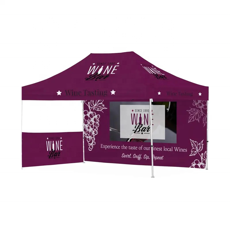 Outdoor Displays 20ft Event Tent with Imprint 10x20 Commercial Event Party Canopy Tent