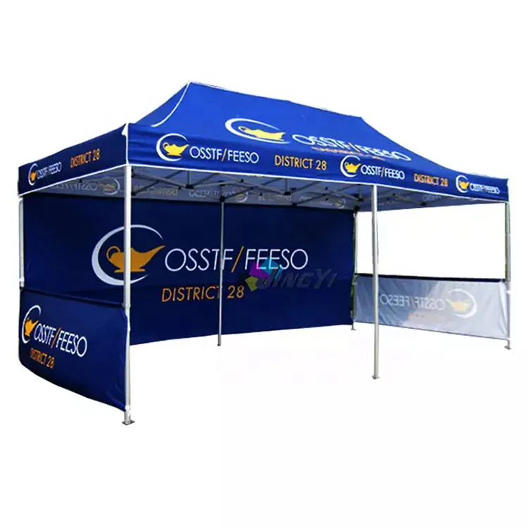 Outdoor Displays 20ft Event Tent with Imprint 10x20 Commercial Event Party Canopy Tent