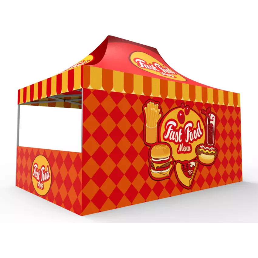 Advertising 3x6 m 10x20 ft Outdoor Design Pop Up Gazebo Canopy Custom Event Tent With Logo