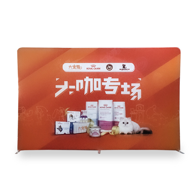 Portable Backdrop Display Wholesale Modular Trade Show Tension Fabric Trade show Promotion Advertising Exhibition Booth