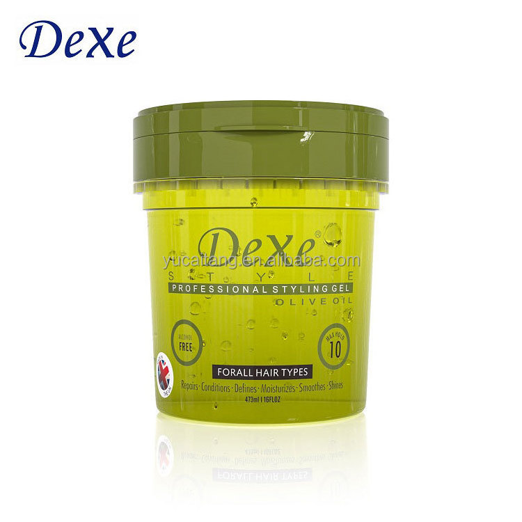 Dexe OEM Professional Gel Brand Hair Styling Long Lasting Styler Strong Hold Hair Styling Gel Paste Hair Edge Control