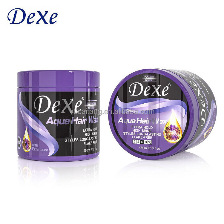 Dexe new arrival fashion hair wax gel strong hold edge control hairline in Middle East Africa original factory private label OEM