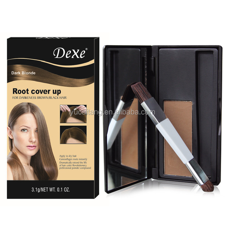 Powdery cake box Gray Hairs Root Touch up and Concealer temporary hair dye