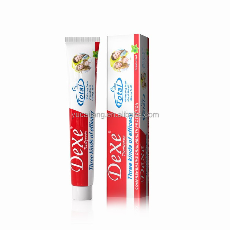 Dexe wholesale sensitive mini travel toothpaste original manufacturer cheap price private label oem ODM