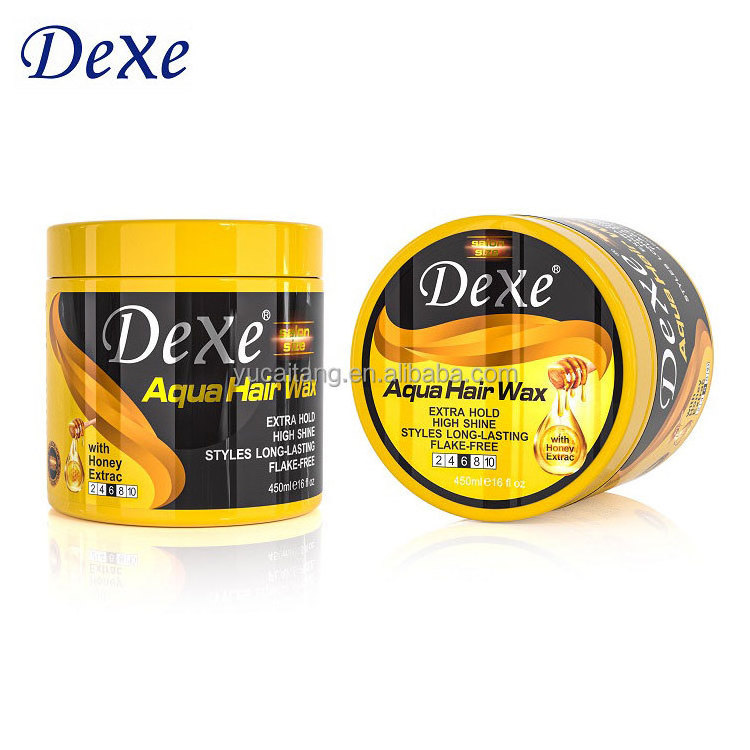 Dexe new arrival fashion hair wax gel strong hold edge control hairline in Middle East Africa original factory private label OEM