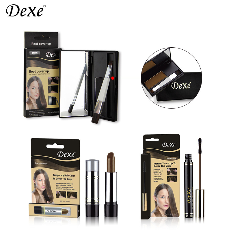 Powdery cake box Gray Hairs Root Touch up and Concealer temporary hair dye