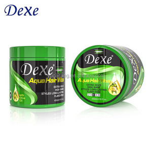 Dexe new arrival fashion hair wax gel strong hold edge control hairline in Middle East Africa original factory private label OEM