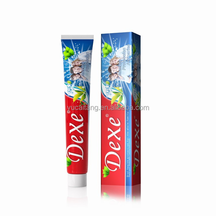 Dexe wholesale sensitive mini travel toothpaste original manufacturer cheap price private label oem ODM