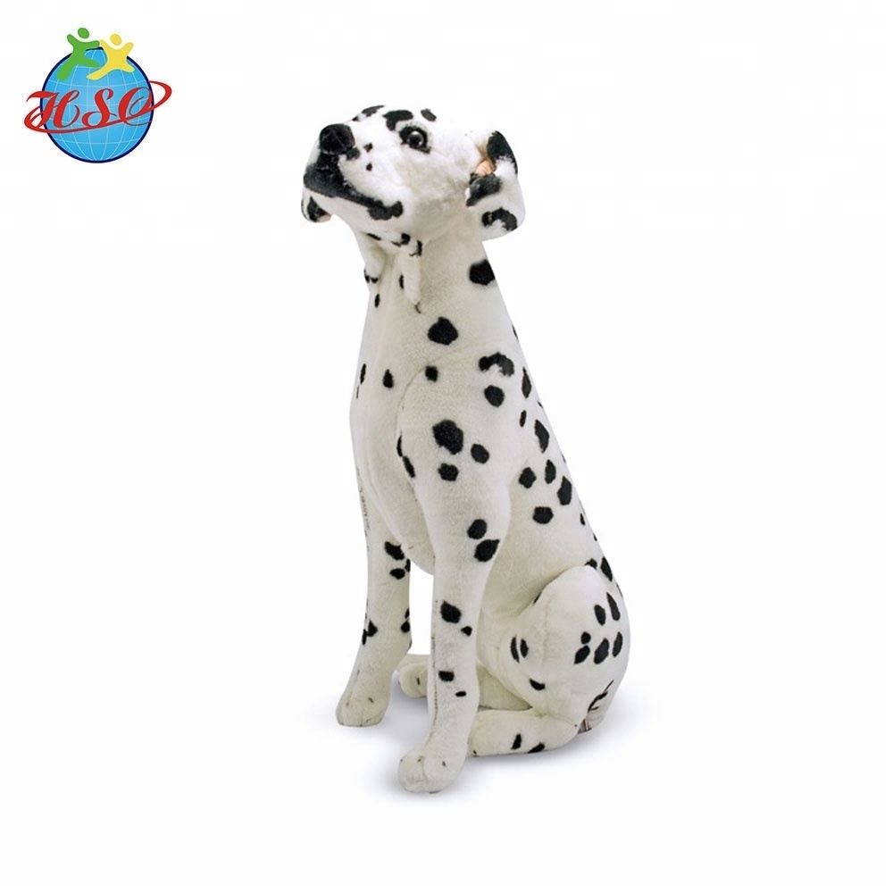 Kawaii Soft Stuffed Puppy Toys Plush Dog Dalmatian Stuffed Animal Dog