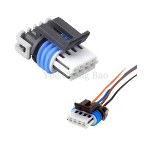 4 Pin Delphi Housing Waterproof Electrical Wiring Plug Harness Oxygen sensor Female Connector 15413116 15439568