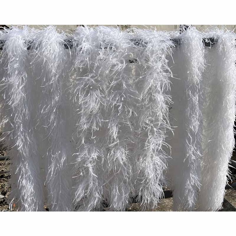 Red Feather Wholesale Ostrich Feather Boa White large Feathers Woman Lady Dress Coat Vest Skirt Bag Pants Plumas Heels