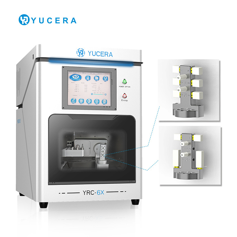 Yucera YRC-6X Digitization Dental Laboratory Zirconia 5Axis CAD CAM Milling Machine