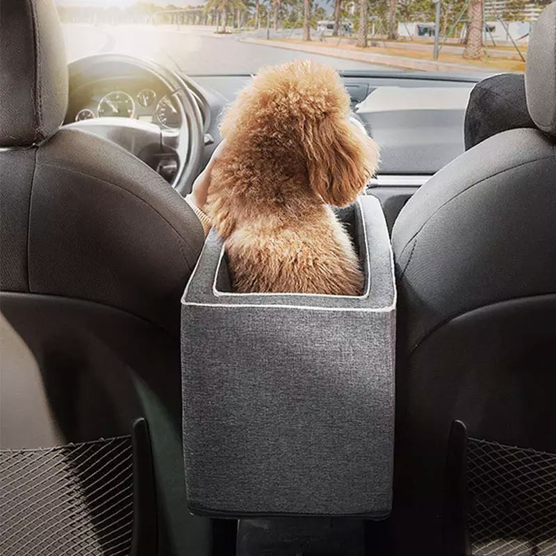 Dog Car Kennel Safety Seat Pet Carrier Travel Bag Console Dog Car Seat Pet Dog Car Seats