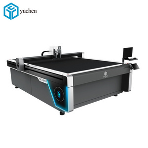 China automatic cork gasket CNC cutting machine with blade cutter