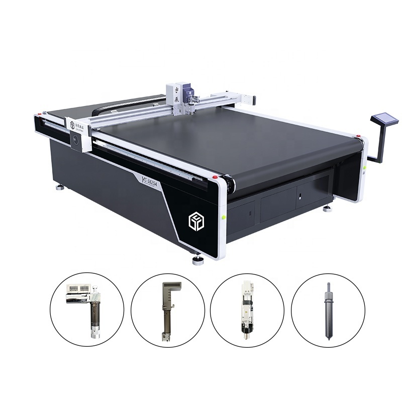 High quality automatic CNC automatic feeding fabric apparel cloth t-shirt sofa cover leather cutting machine with round knife