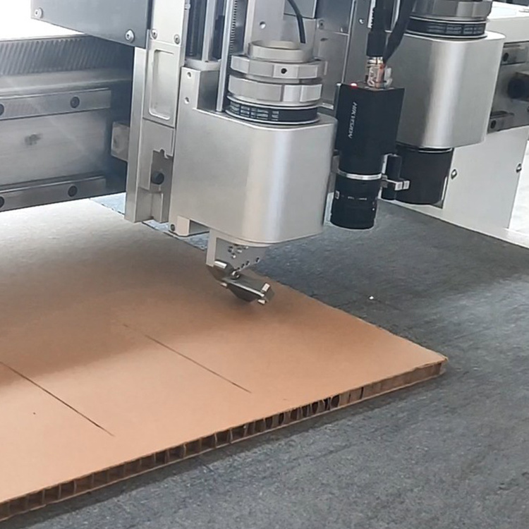 JINAN cnc cardboard box carton cutting machine