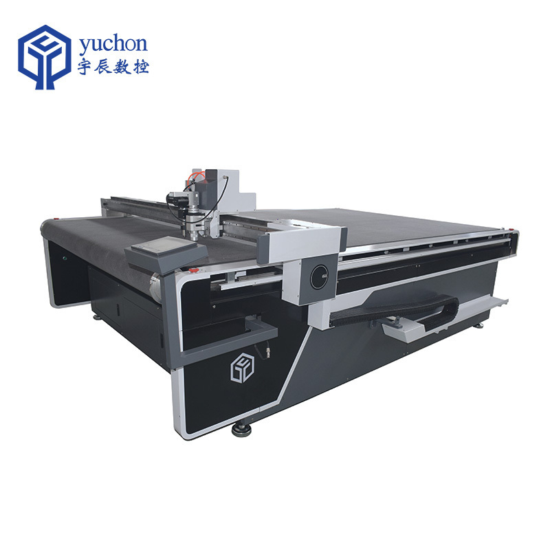 Yuchen Manufacturer CNC Oscillating Knife Multi Layers Fabric Leather Cutting Machine