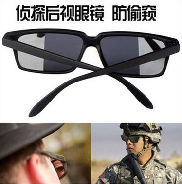 Factory square Wholesale CE Spy eyeglasses New Promotion Rearview Sun glasses spy UV Protection Sunglasses