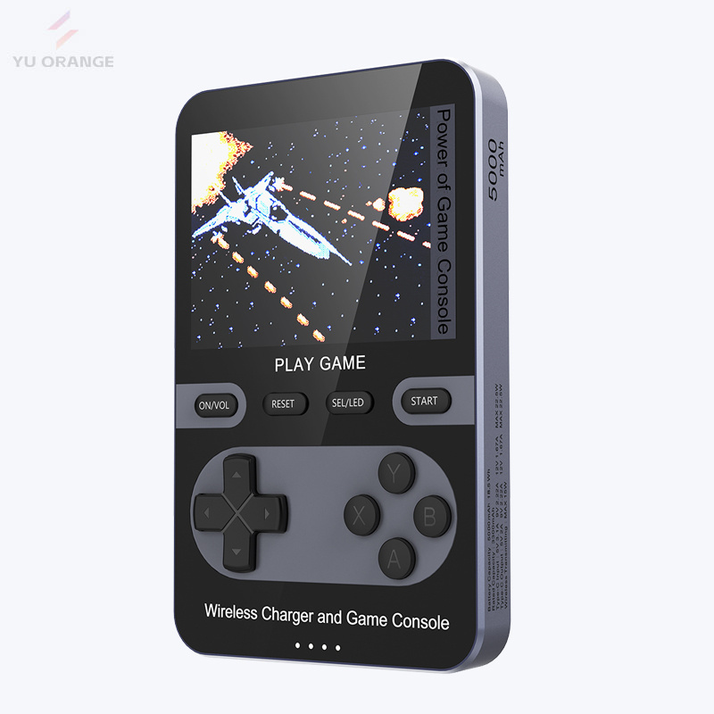 YC 2 IN 1 Power bank Handheld Game player 5000MAH PD18W XH001 SUPER Game Console With 100 style Built-in Games