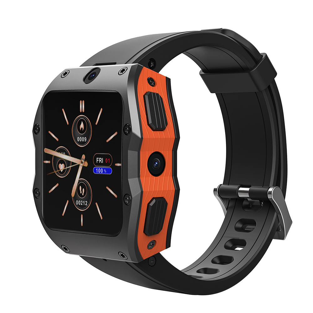 2023 New Rogbid Model X 4G Smart watch 4GB+128GB Android IP68 Waterproof 1050mAh 13MP Camera smart watch with GPS