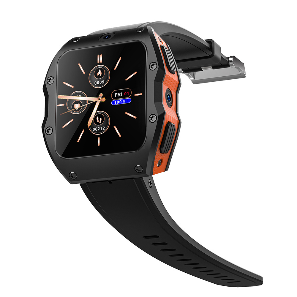 2023 New Rogbid Model X 4G Smart watch 4GB+128GB Android IP68 Waterproof 1050mAh 13MP Camera smart watch with GPS