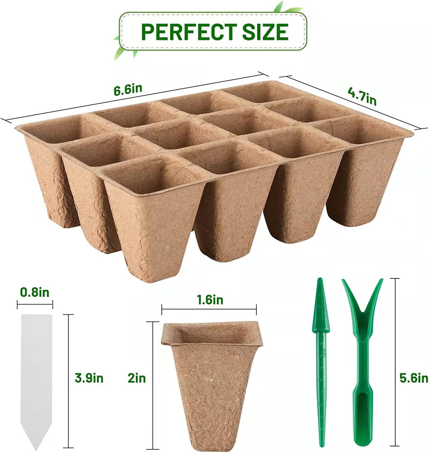 Yuchen New Arrival Gardening  Nursery Pots 1 Gallon Sale Propergsation Station Pots For Indoor Plants