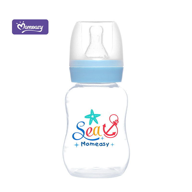 4oz/120ML New baby Feeding Bottle Food Grade Wide-Neck Anti Colic Baby Bottles Newborn