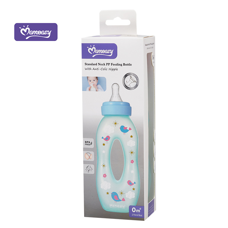 New Design Baby 270ml/9oz Standard PP Milk Feeding Bottle BPA Free Baby Bottle