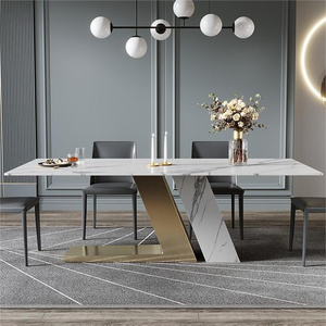 dining room furniture Home table a manger complet 6 Seater mesa de jantar marble dining table set mesas de comedor Concrete