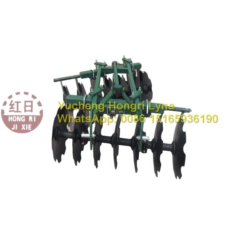 Farm cultivator tractor linked 4ft disc harrow for sale