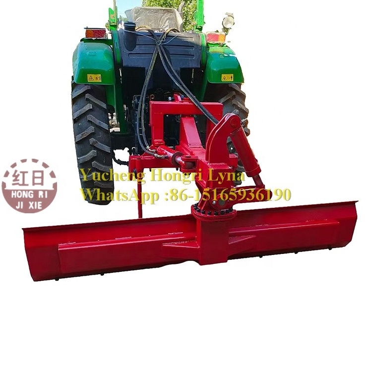 Farm 100hp tractor 3 point linkage hydraulic grader blade for sale