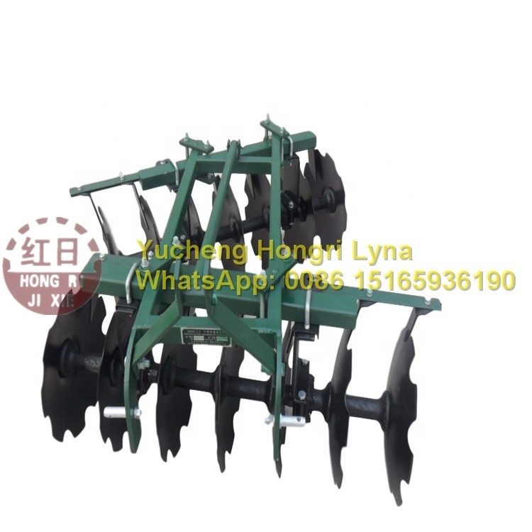 Farm cultivator tractor linked 4ft disc harrow for sale