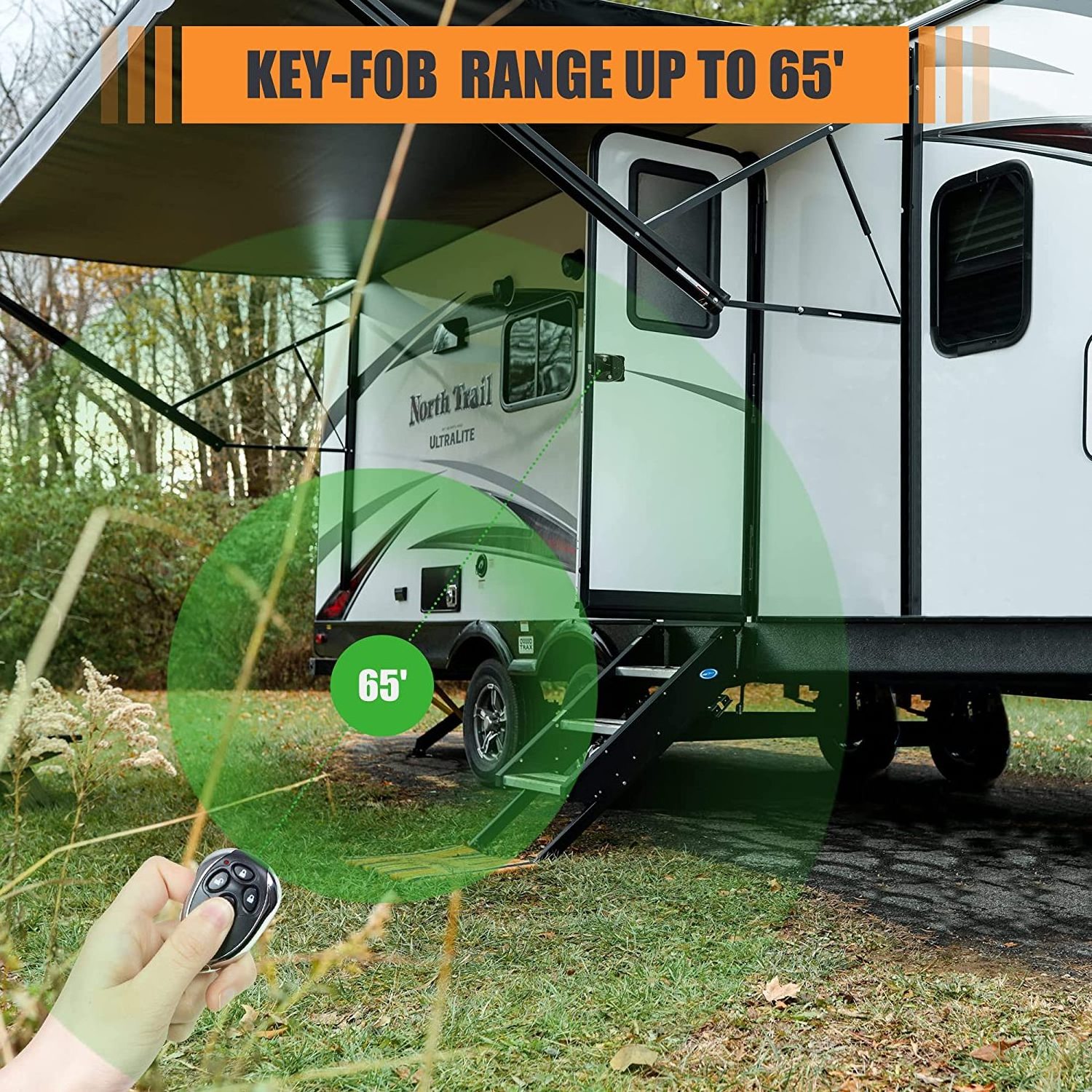 Best Selling Metal keyless entry RV lock latch with function of fingerprint remote password and key lock for RV Trailer