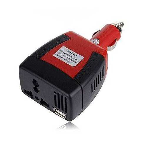 150W vehicle-mounted inverter car cigarette lighter charger is suitable for mobile phone charging from 12V to 110V-220V