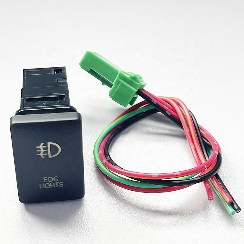 YUCHENG Factory Offer Fog Lamp Switch 4-Pole 12V Push Button OEM Switch Fog Light Switch for Toyota