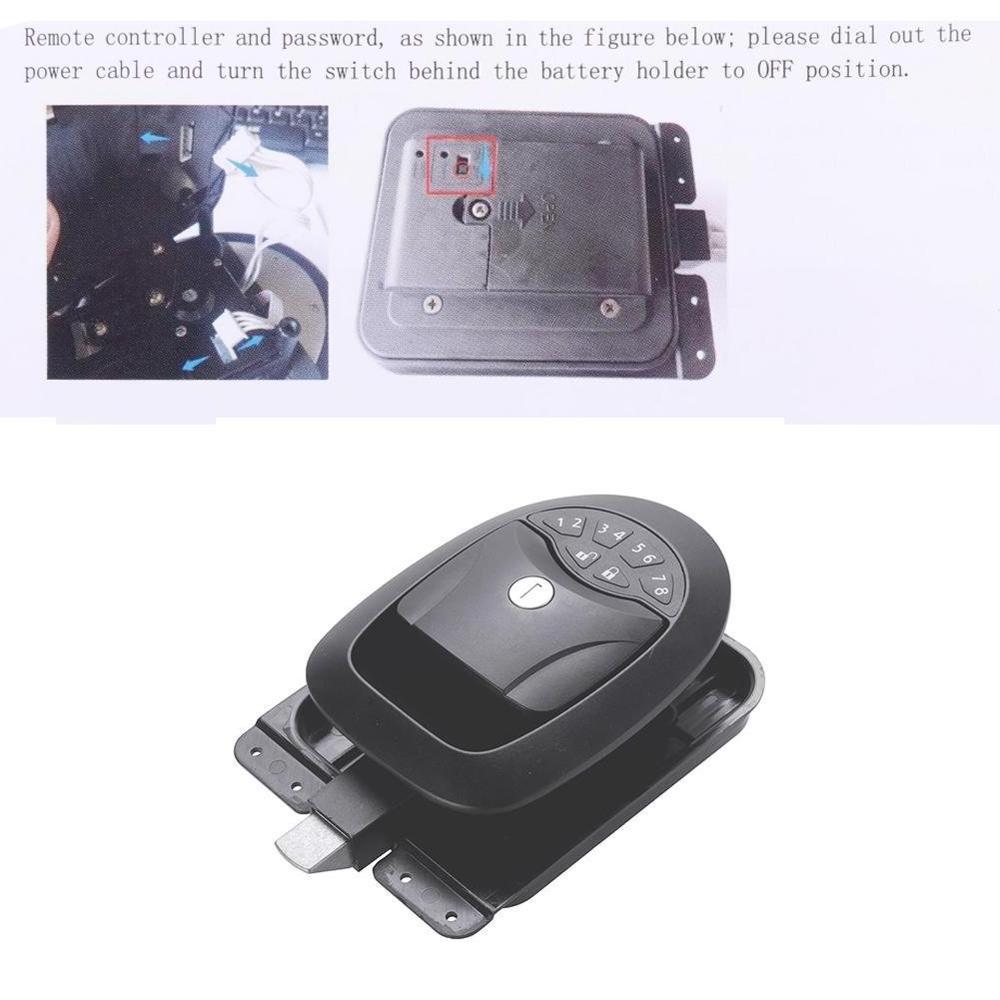 Grade RV Door Lock and Alarm Truck Lock for Storage Box Door Metal Touring Car Lock