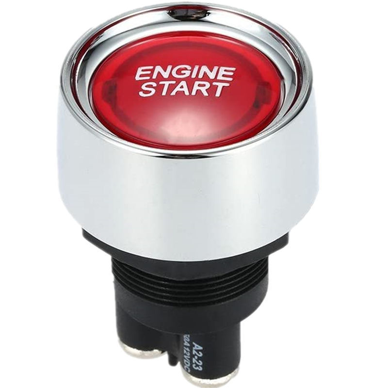 Red Metal power emergency stop push button switches with 50A IP65 waterproof level for control stations and  Marine Boat Car