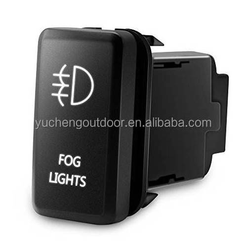 YUCHENG Factory Offer Fog Lamp Switch 4-Pole 12V Push Button OEM Switch Fog Light Switch for Toyota