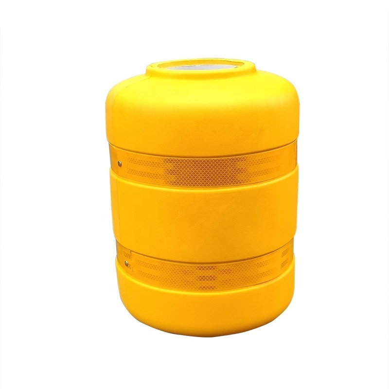 Traffic Safety Eva Buckets Rolling Anti Crash Guardrail Road Roller Barrier