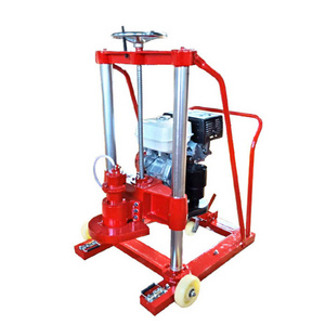 Gasoline Engine Core Drilling Rigs Road Pavement Borehole Hole Driller Machine Core Drilling Machine for Road Stud