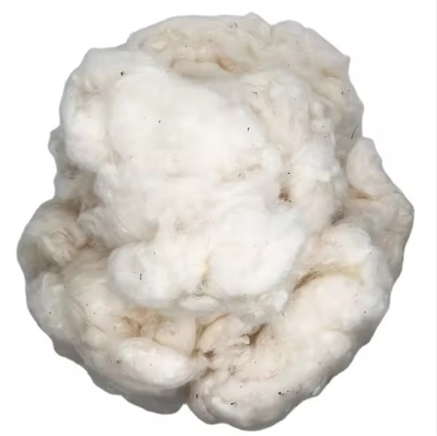 100 comber noil white cotton waste